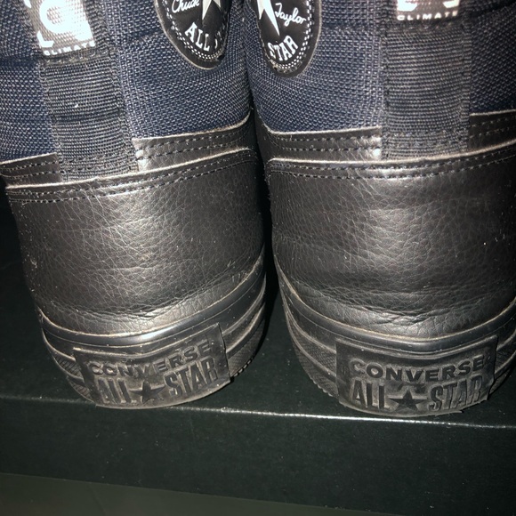 All black Converse Shoes Size 11 US - Picture 6 of 7